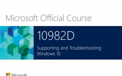 10982 – Microsoft – Supporting and Troubleshooting Microsoft Windows 10