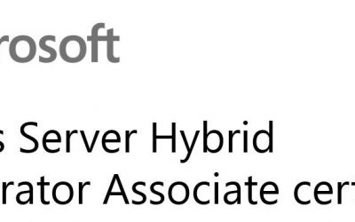 AZ-800: Administering Windows Server Hybrid Core Infrastructure (beta)