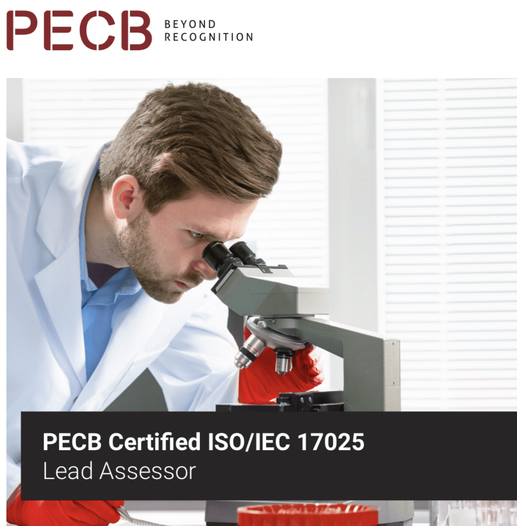 ISO/IEC 17025 Lead Assessor