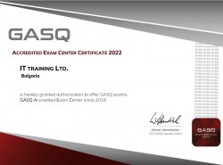 ISTQB Certification Center 2022 by GASQ