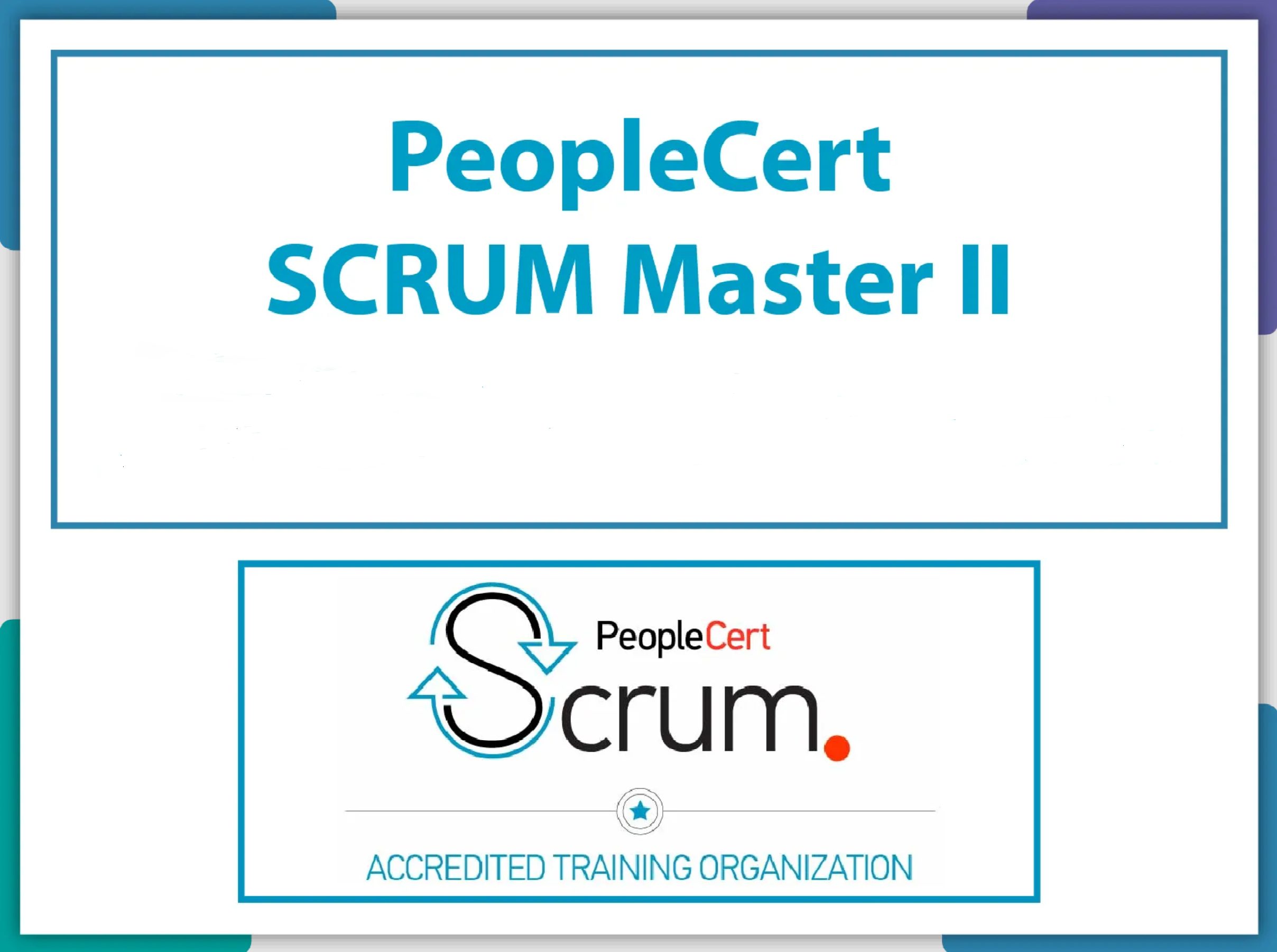 PeopleCert SCRUM Master II